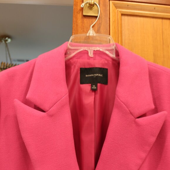 Women's Pink Banana Republic Pea coat - Picture 3 of 5